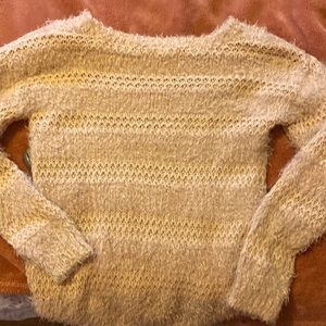 Womens  Medium pink sweater mohair